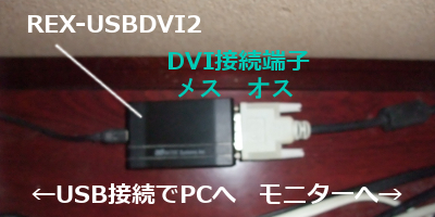 REX-USBDVI2（RATOC）